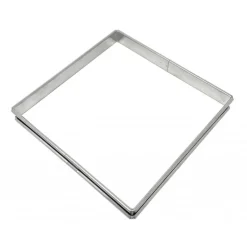 Aro para tarta cuadrado 20x2 cms