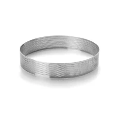 Aro para tarta perforado 18x2