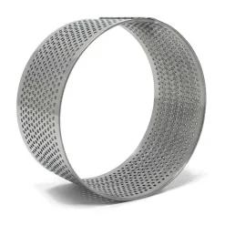 Aro redondo perforado 7 x 3.5 Cms