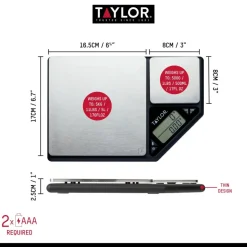 Balanza de Cocina Digital Doble Plataforma