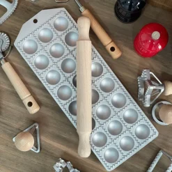 Bandeja 24 raviolis redondos