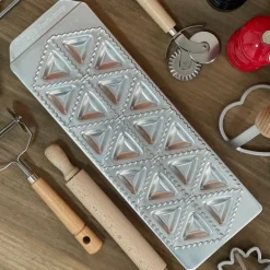 Bandeja 18 raviolis triangulares