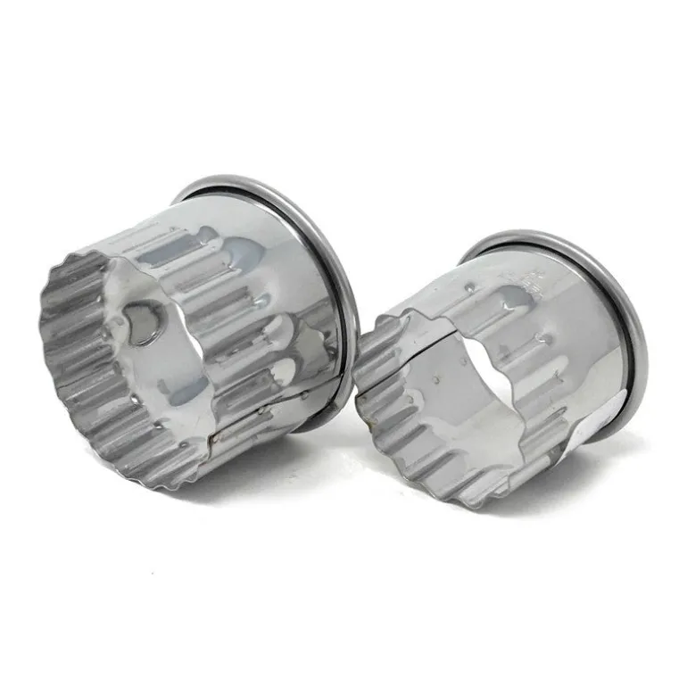 Cortapastas redondo rizado