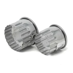 Cortapastas redondo rizado