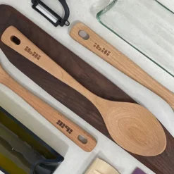 Cuchara de madera de haya 30 cms