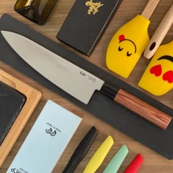 Cuchillo Chef Seki Magoroku Redwood Kai