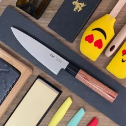 Cuchillo Chef Seki Magoroku Redwood Kai