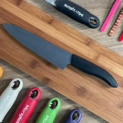 Cuchillo de ceramica kyocera 18 cms hoja negra