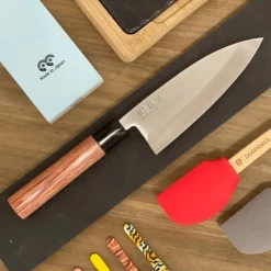 Cuchillo Deba Seki Magoroku Redwood Kai 15 Cms