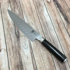 Cuchillo del chef shun alveolado 20 cms