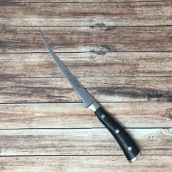 Cuchillo filetador curvo wusthof 18 cms flexible ikon classic