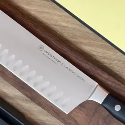 Cuchillo Nakiri wusthof 17 cms ikon classic