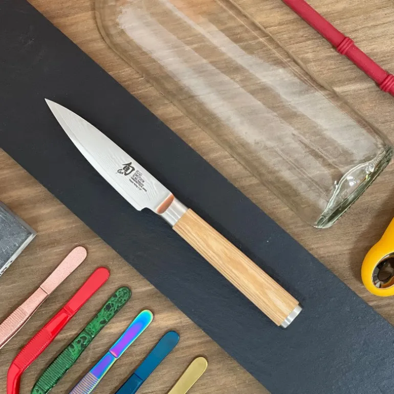 Cuchillo Pelador Shun Classic White