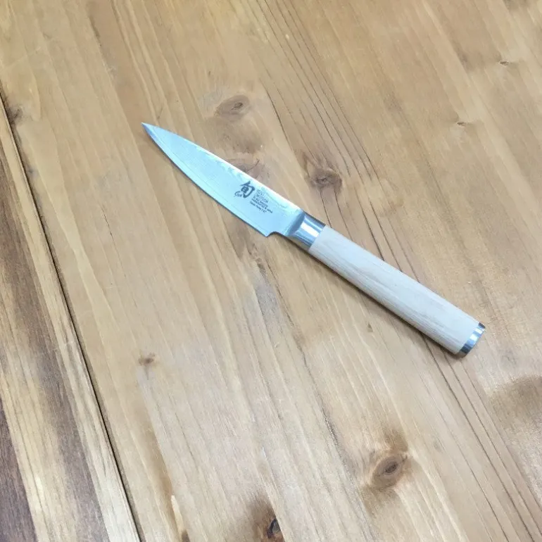 Cuchillo Pelador Shun Classic White