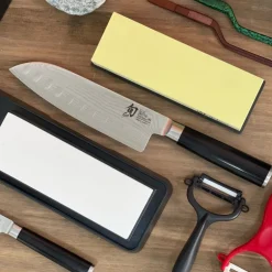 Cuchillo Santoku alveolado 18 Cms Shun