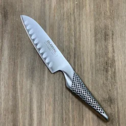 Cuchillo Santoku Alveolado Global GS-90