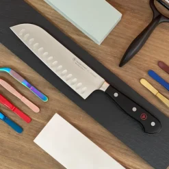 Cuchillo Santoku Wusthof Classic 14 y 17 Cms