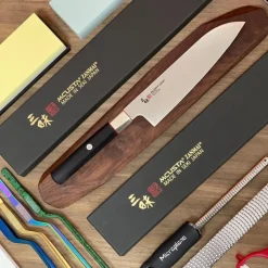 Cuchillo Santoku Zanmai Hybrid VG 10