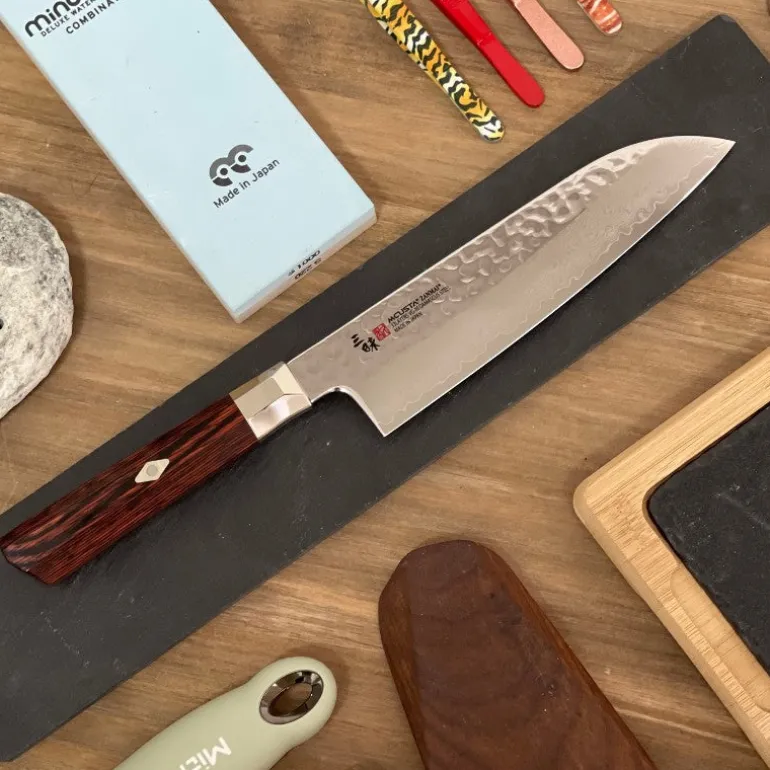 Cuchillo Santoku Zanmai Supreme 18 Cms