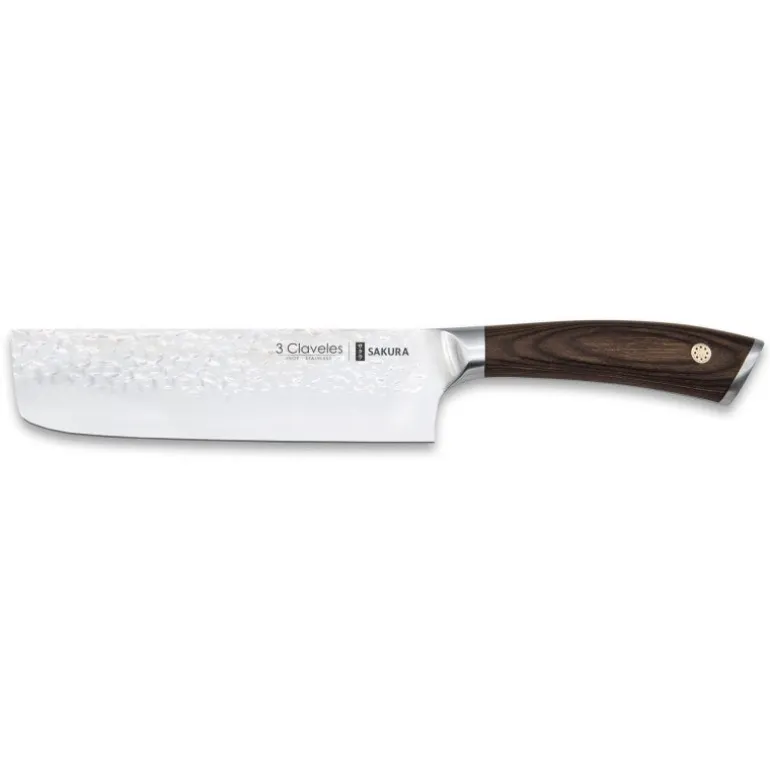 Cuchillo Usuba Sakura 3 Claveles