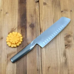 Cuchillo vegetales global 18 cms hoja G-81 alveolado