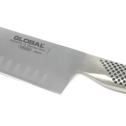 Cuchillo vegetales global 18 cms hoja G-81 alveolado