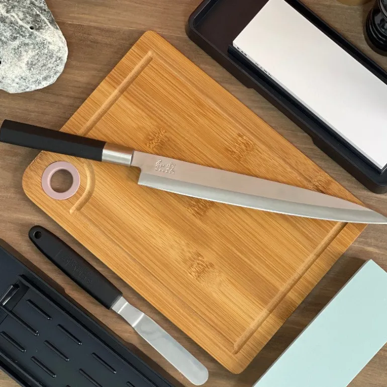 Cuchillo Wasabi Black yanagiba 24 Cms