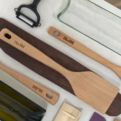 Espatula de madera de haya 30 cms