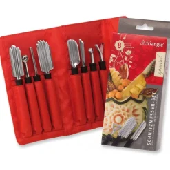 Estuche especial para decorar fruta y verdura