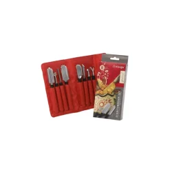 Estuche especial para decorar fruta y verdura