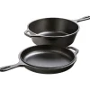 Juego 2 sartenes Hierro fundido Lodge 26 Cms
