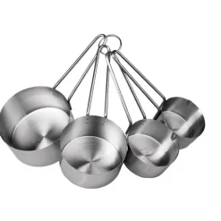 Juego de 4 cazos medidores