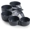 Juego de 5 cazos medidores Grey
