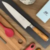 Katana Saya Cuchillo Chef 20 cms acero damasco 67 capas