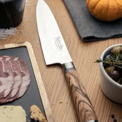 Katana Saya Cuchillo Chef 20 cms acero damasco 67 capas