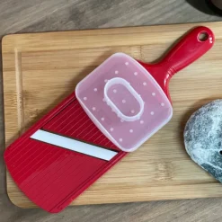 Mandolina ceramica kyocera color rojo