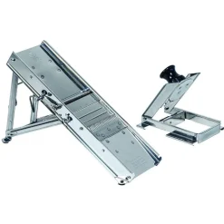 Mandolina inox c/carro bron profesional