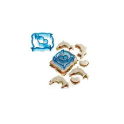 Molde para hacer sandwichs forma delfines