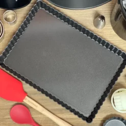 Molde quiche rectangular 29 cms