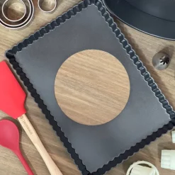 Molde quiche rectangular 29 cms