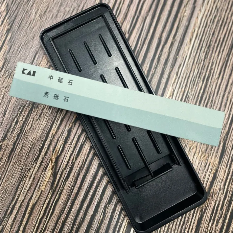 Piedra de afilar doble cara 400-1000 granos Kai