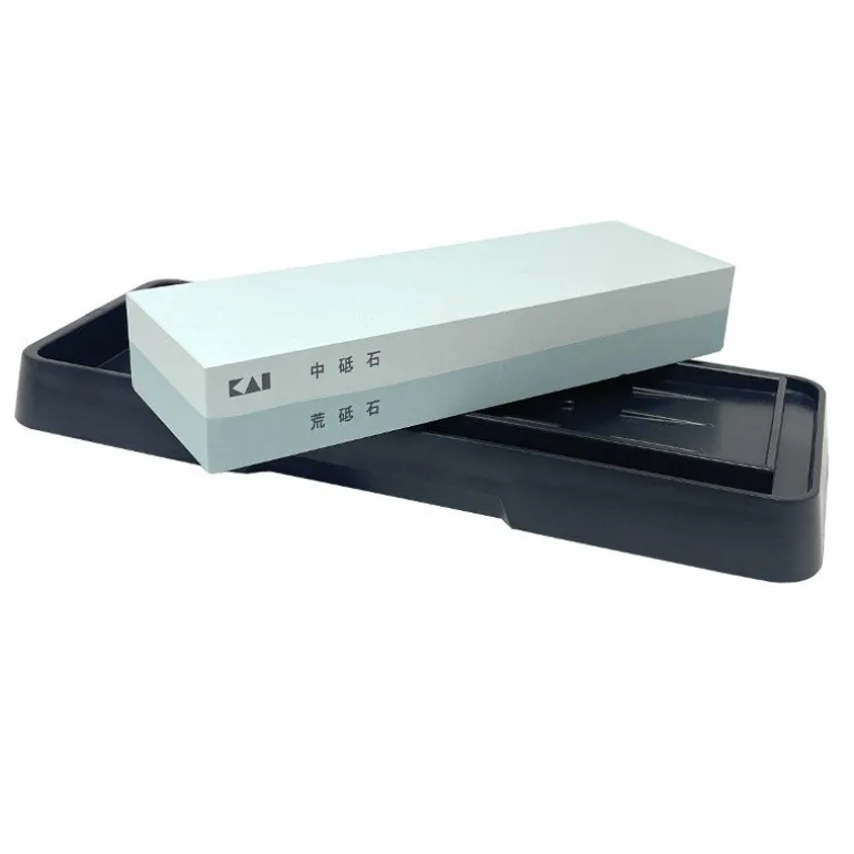 Piedra de afilar doble cara 400-1000 granos Kai