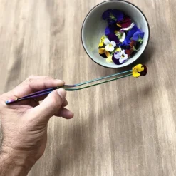 Pinza para emplatar titanio Irisada