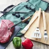 Set 4 utensilios de barbacoa